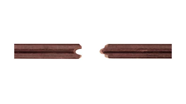 planeo wooden terrace - bamboo dark - smooth/grooved