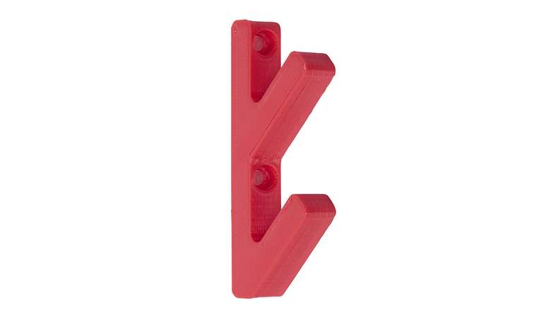 planeo 3D hooks - red 2 pcs