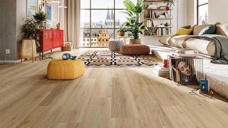 MEISTER design flooring Rigid Vinyl RD 200 S - 20190 Minimal wave | Impact sound insulation integrated (400047-1220230-20190)