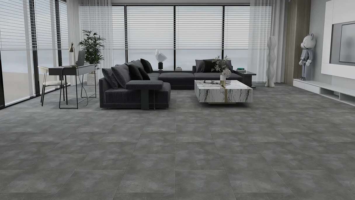 planeo Click Vinyl - Rigid Anthracite Gray (DF-81201)