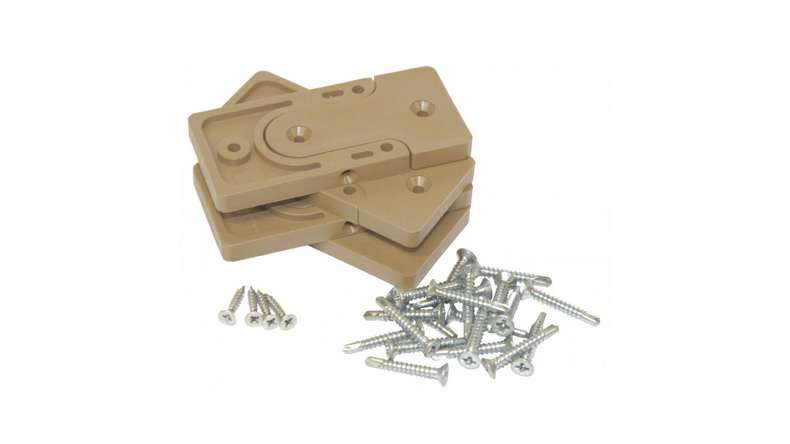 planeo Basic - Fixing set Sheffield Oak