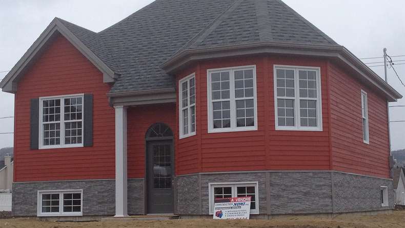 planeo stone-look facade panel - NoviStone Basalt 1054 x 334 mm