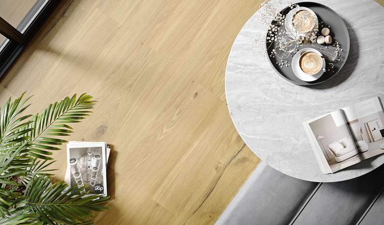 planeo Click Vinyl - Rigid Honey Oak 5G | Made in Germany (100P7001)