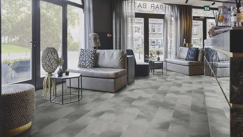 Forbo Allura Material 70 Adhesive Vinyl - Grey Clouds (638747DR7_con)
