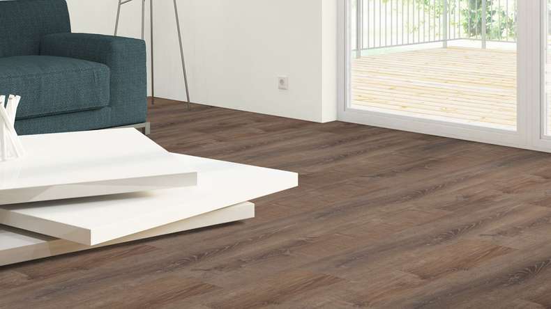 Skaben Klick Vinyl - ProfiKlick Smoky Oak Natural | Synchronised Embossing (SP-6200196)