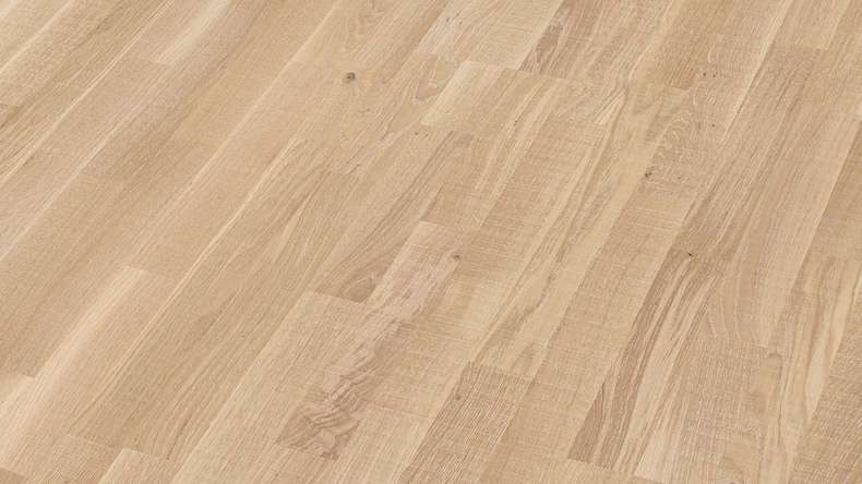MEISTER Parquet Flooring - Longlife PC 200 Oak lively white vintage (500009-2400200-09042)