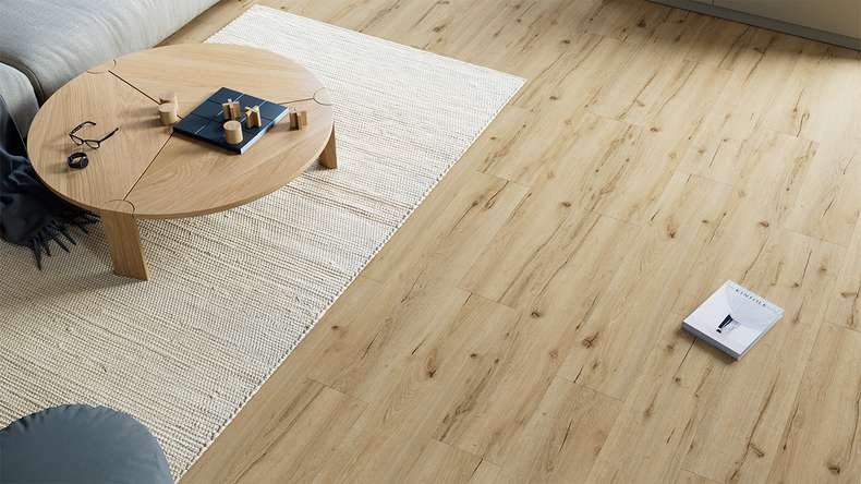 planeo Rigid Click Vinyl - Metro Oak | Impact sound insulation integrated (DF-K-132-055)