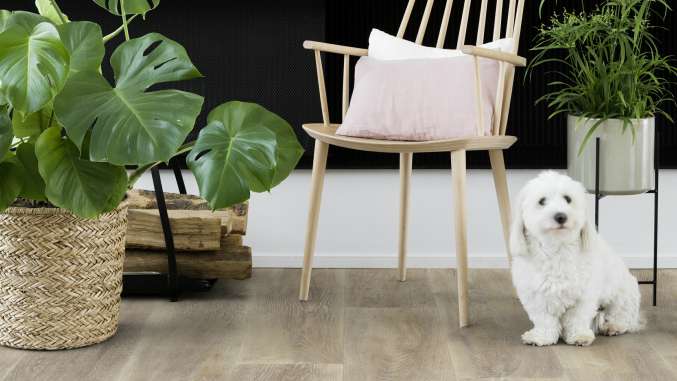 Gerflor PVC flooring - PRIMETEX COGNAC BLOND - 2007