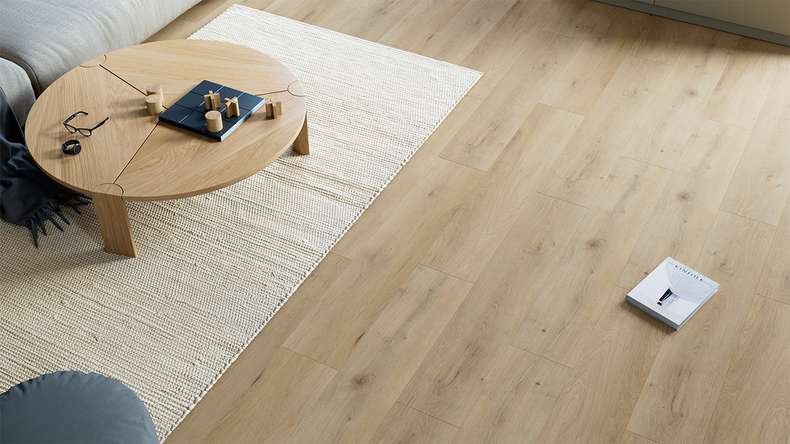 planeo Rigid click vinyl - Coastline Oak | Impact sound insulation integrated (DF-K-032-055)