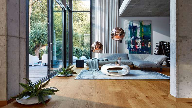 MEISTER Lindura wood flooring HD 400 - 08900 Oak vivid natural oiled 2200 x 270 x 11 mm (500213-2200270-08900)