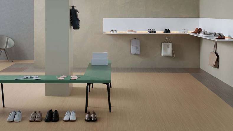 planeo click linoleum flooring Linoklick - Trace of nature - 933573