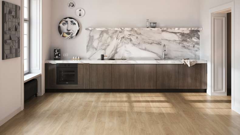 SKAVA rigid click vinyl - Home London Oak | integrated impact sound insulation (LO-1105)