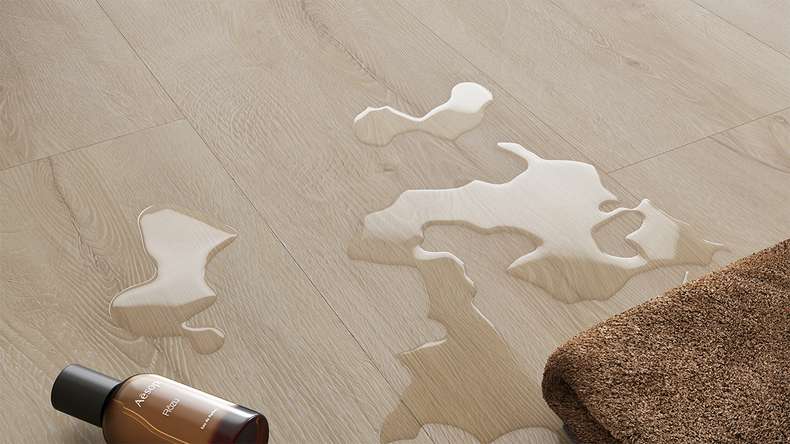 planeo Rigid Click Vinyl - GRANDline Ivory Oak | Impact sound insulation integrated (NF-GL-856-N)