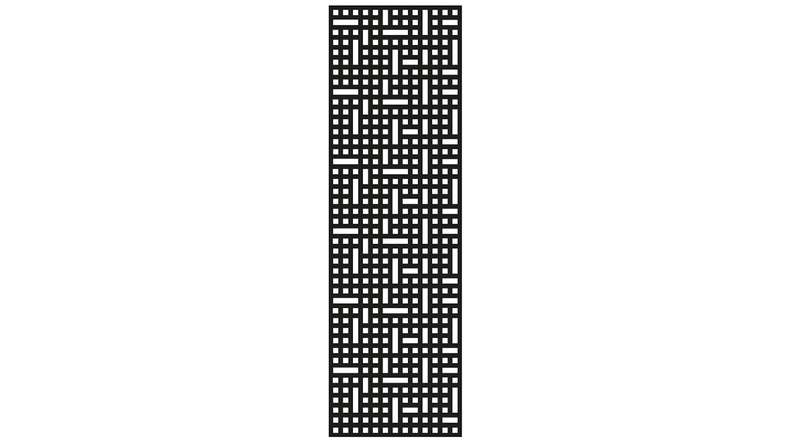 planeo Gardence - Design element Mesh Anthracite | DB703 60 x 180cm