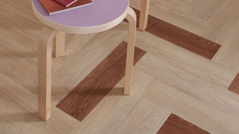 planeo self-adhesive vinyl – SilentIQ Wood 2-in-1 Commercial Marvessa | Integrated impact sound insulation (F-DW-SIQ-16080)