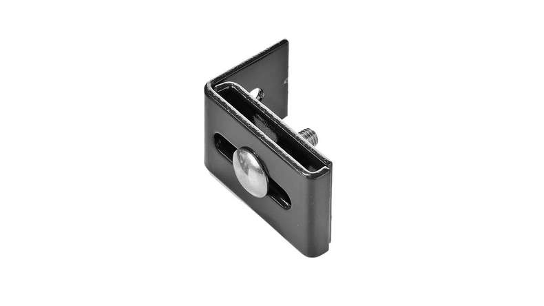 planeo wall mounting anthracite for double bar fence