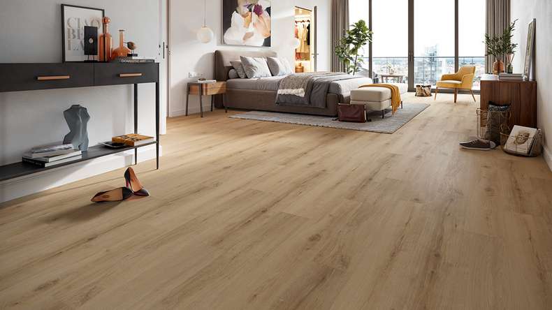 planeo Rigid Klick Vinyl - HOMEtec Basic 30 IXPE Classic Oak | Impact sound insulation integrated (RP-E30-2)