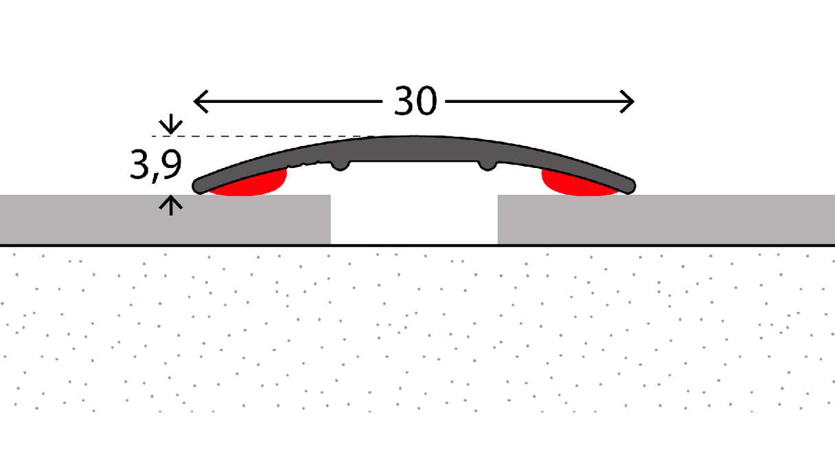 planeo transition profile 031 - 270 cm