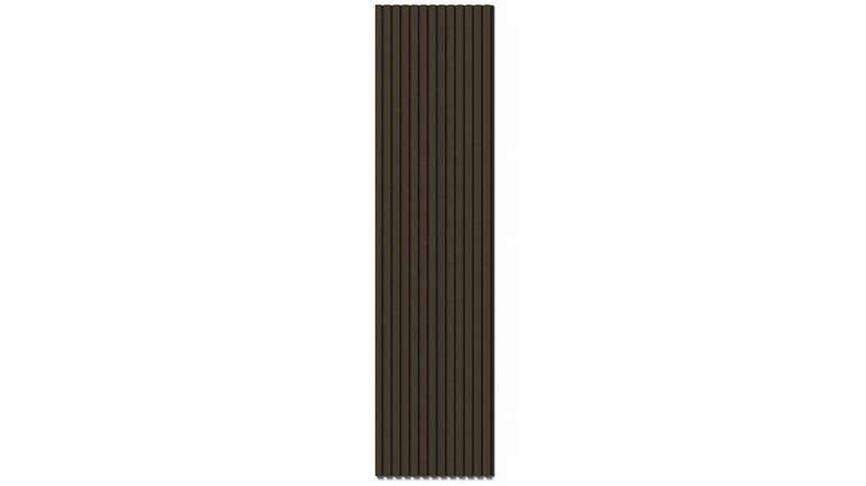 planeo acoustic panels - smoked oak 2480 x 600 x 21.5 mm | fire-retardant