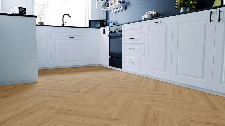 SKAVA rigid click vinyl - Unique Adrua | integrated impact sound insulation (LO-2205)