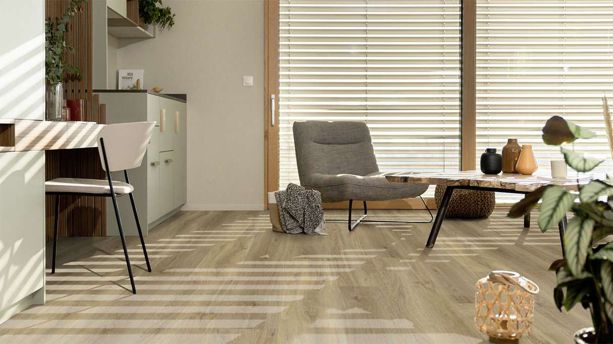 planeo Rigid click vinyl - Wood&Rock Amor | Impact sound insulation integrated (PGWR-5200)