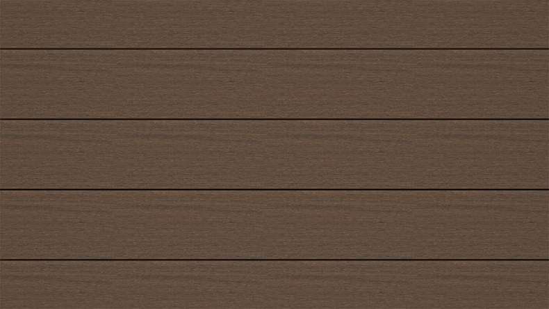planeo ANTIKWoodline – WPC CoEx-coated solid decking board – Ipe Brown 3m – rustic/smooth brushed