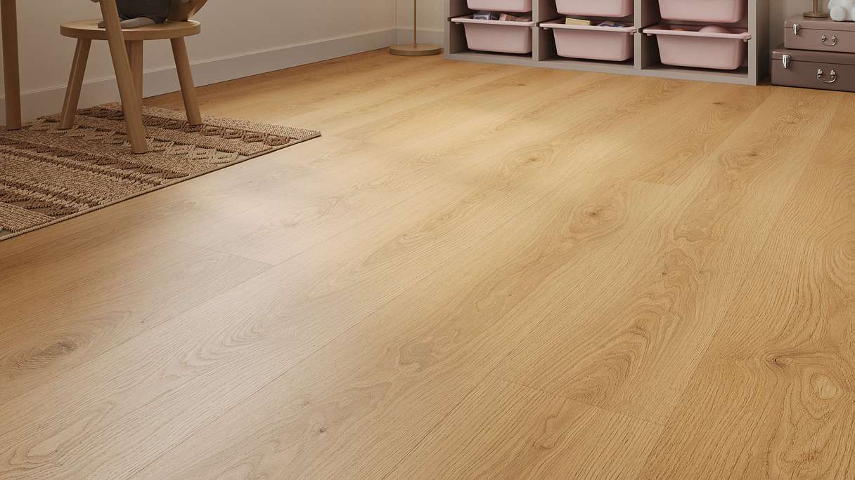 Lys&Land Rigid Klick Vinyl - Fjordline XL Oak Nova 1.83m long XL plank | integrated footfall sound insulation (SP183-09)