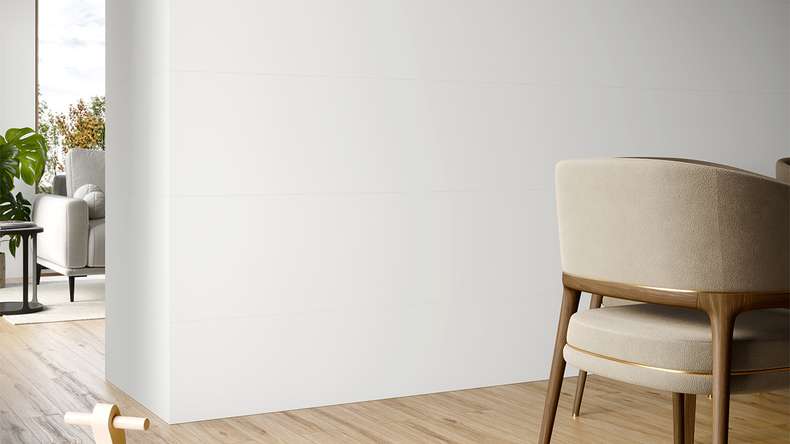 planeo plastic wall panelling - Wall&Floor Design White supermatt