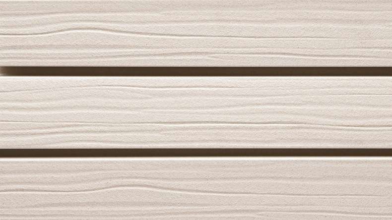 planeo Fassado - WPC rhombus strip facade cladding Prime pebble