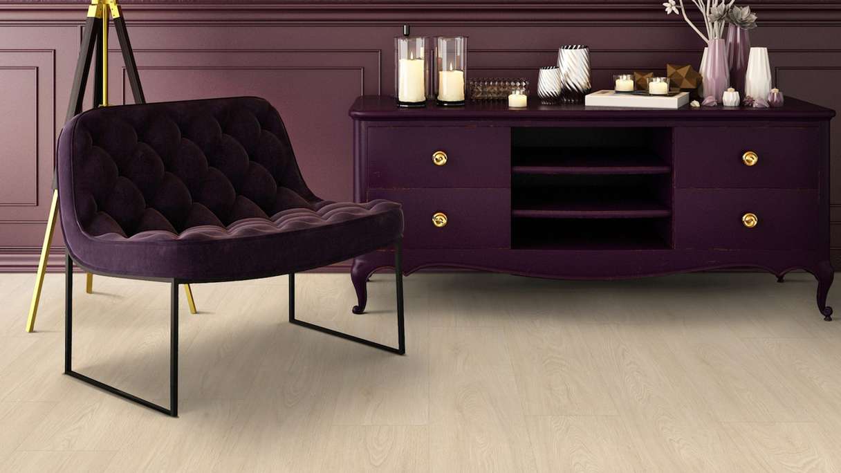 Gerflor adhesive Vinyl - Virtuo 30 EIR Blomma Cream | synchronous embossing (39001463)
