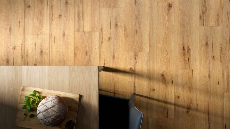 planeo Rigid Click Vinyl - Midtown Oak | Impact sound insulation integrated (DF-K-332-055)