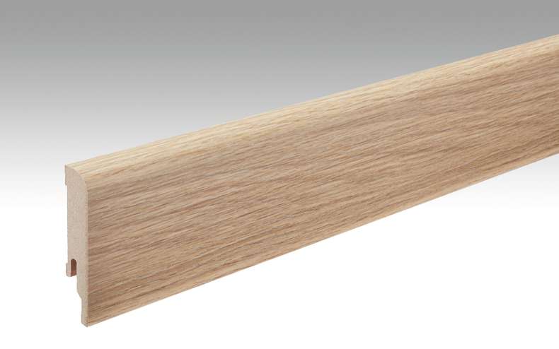 MEISTER Skirtings Oak Chiemsee light 6376 - 2380 x 80 x 16 mm (200006-2380-06376)