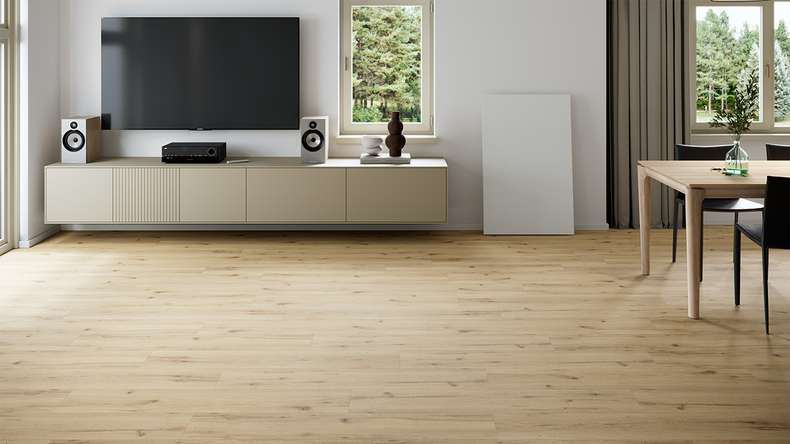 planeo Rigid Click Vinyl - Metro Oak | Impact sound insulation integrated (DF-K-132-055)