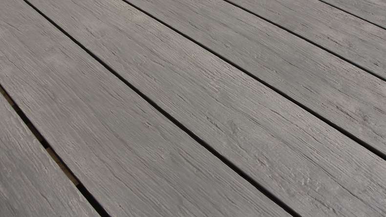 planeo TitanWood - solid plank light-grey antique aged/brushed