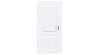 planeo country house interior door PUREA Casa 2 white lacquer 9003 design edge | lacquered - 1985 x 610|735|860|985 mm