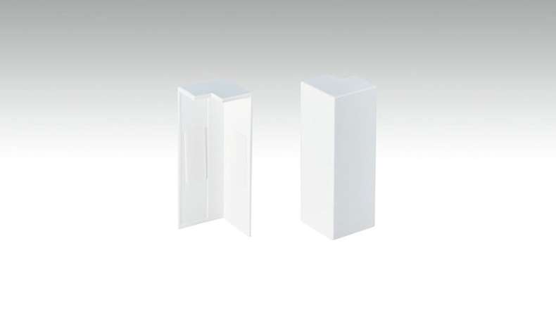 Outside corners self-adhesive for skirting board F100202M Modern White 18 x 80 mm (9062312001)