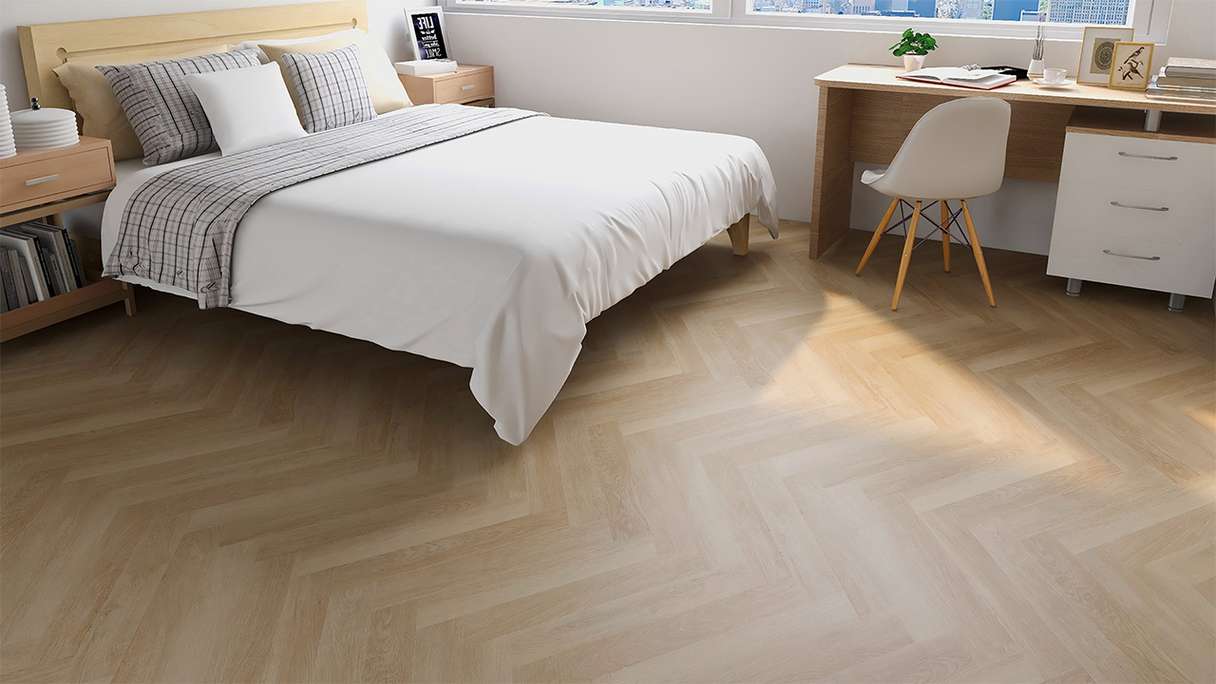 planeo click Vinyl - Herringbone Oak Zurich (KH-5003-T)