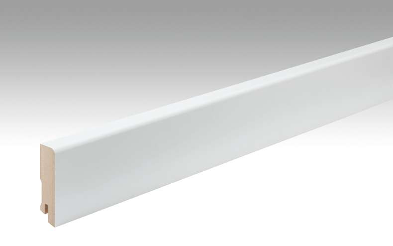 MEISTER Skirtings White paintable DF 2222 - 2380 x 60 x 16 mm (200010-2380-02222)