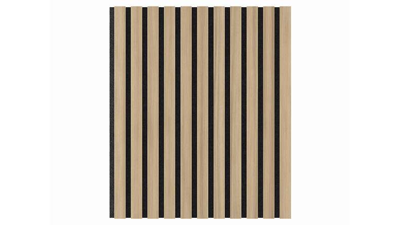 planeo acoustic panels - natural oak - 2400 x 525 x 18mm (PU-A-012)