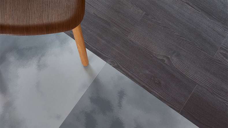 Forbo Allura Wood 55 adhesive vinyl - Indigo Ash 750 x 150 mm (63666DR5)