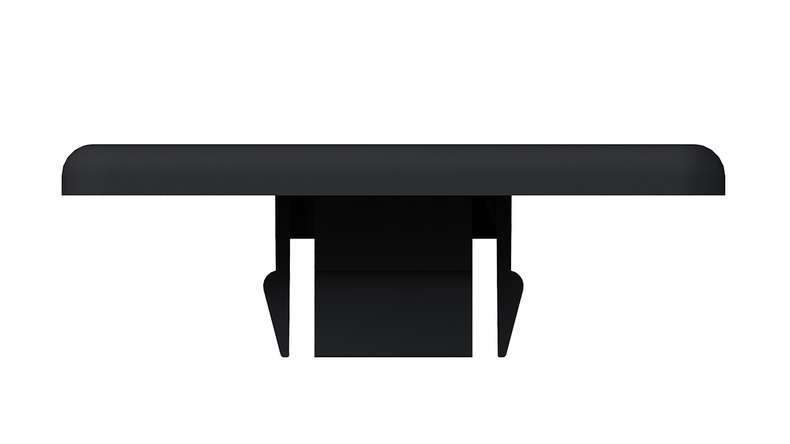 planeo aluminium post cap black