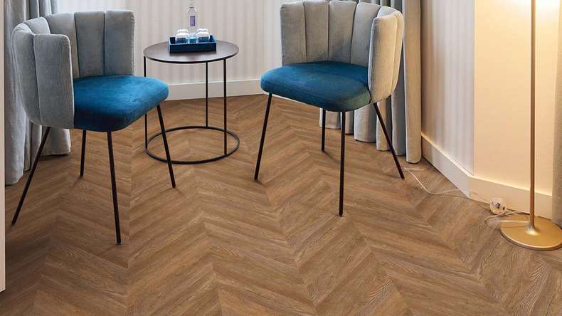 Project Floors adhesive Vinyl - Chevron PW 3065/FP (PW3065FP)