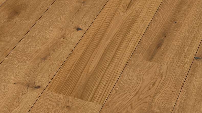 MEISTER Lindura wood flooring HD 400 - 08904 Oak authentic natural oiled 2200 x 270 x 11 mm (500213-2200270-08904)