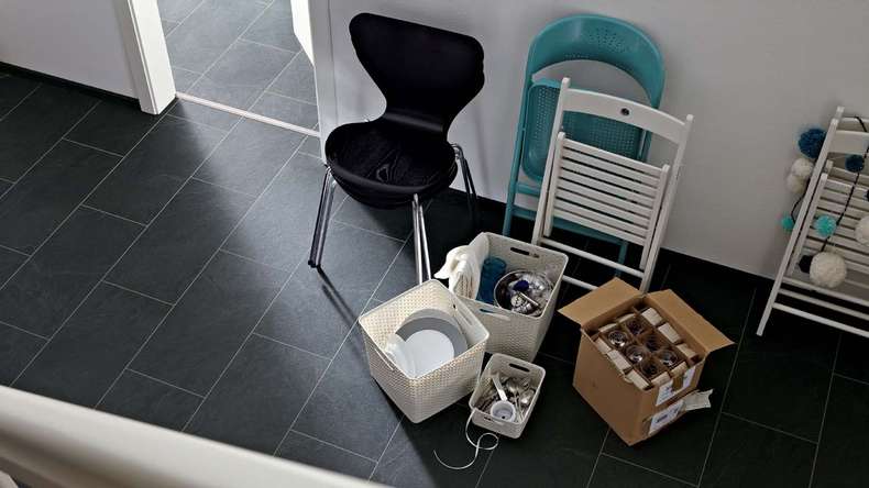 MEISTER Laminate - MeisterDesign LB 150 Slate anthracite 06137 | Made in Germany (600003-0857398-06137)