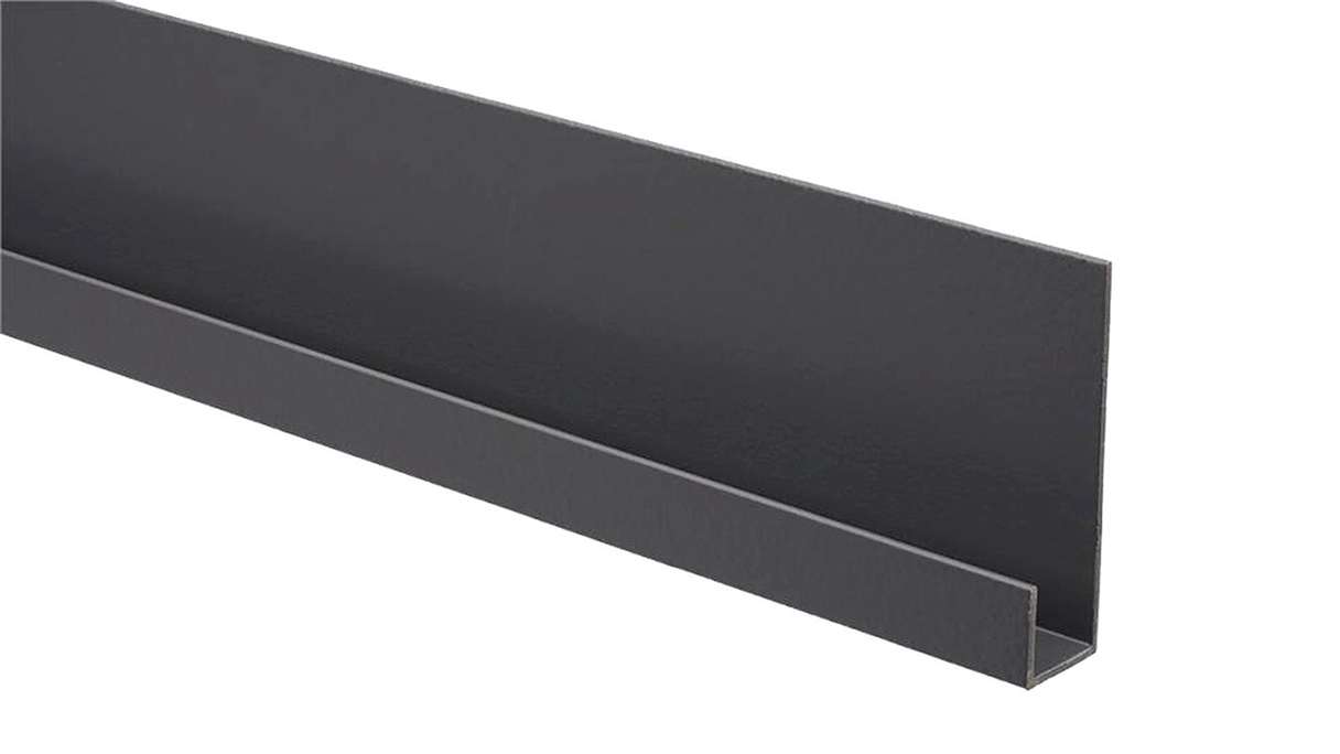Trespa Proface End Profile - Slate Ebony 3000 mm