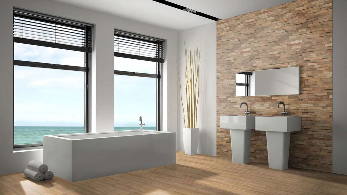 Skaben WoodWall – Natural Teak