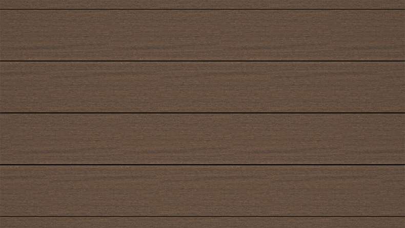 planeo ANTIKWoodline – WPC CoEx-coated decking board, lightweight composite profile – Ipe Brown 3m – rustic/smooth brushed