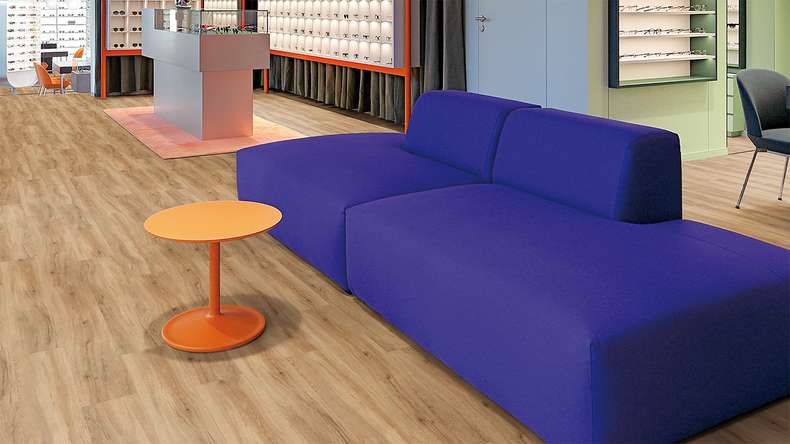 planeo Rigid click vinyl - FlexCore 30 Classic Oak | Impact sound insulation integrated (plfc-5201FS30)