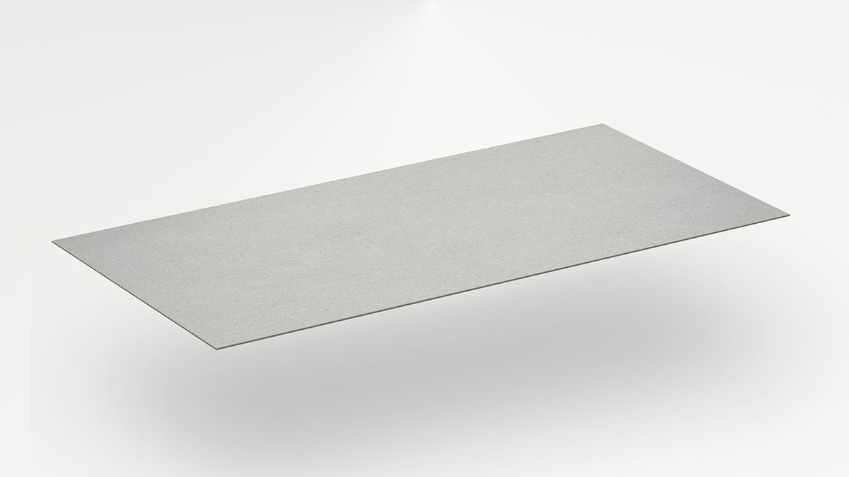 planeo SPC wall panelling – CeraRock Tile Stripes Concrete Grey XL 280 x 117.5 cm