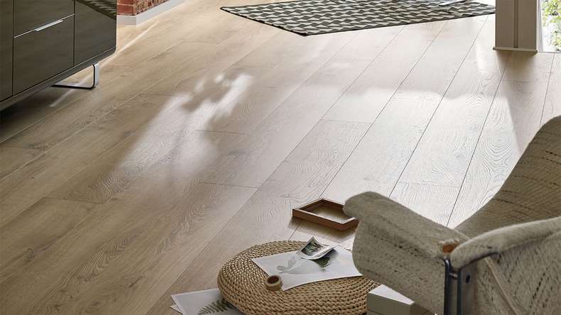 MEISTER Design flooring MeisterDesign. next DL 500 S - 06840 Castle oak pure | Impact sound insulation integrated (400055-2052220-06840)